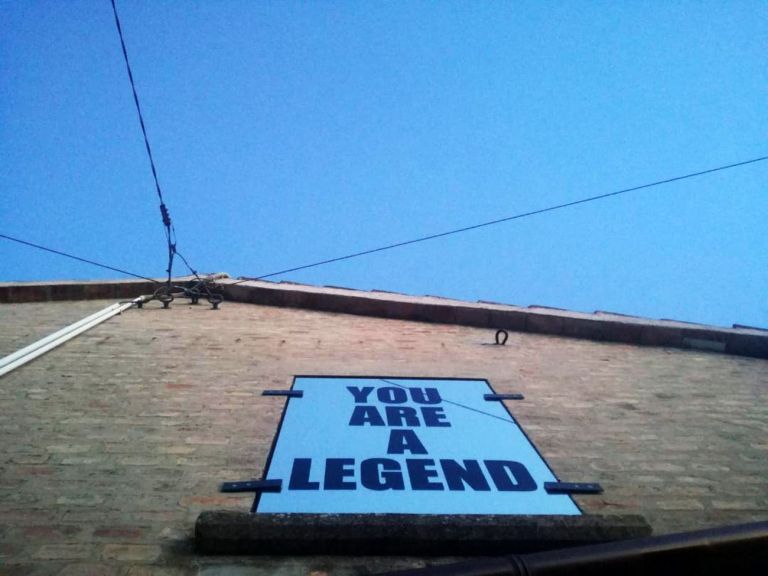 Mario Consiglio, YOU ARE A LEGEND, 2019, Casa Sponge