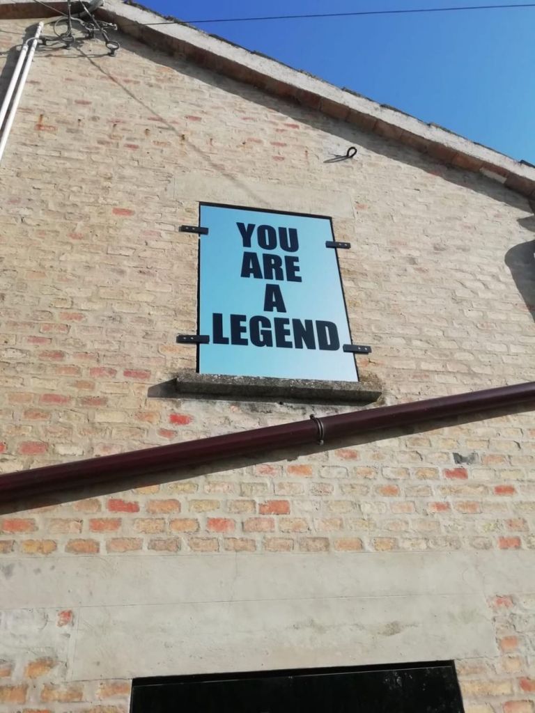 Mario Consiglio, YOU ARE A LEGEND, 2019, Casa Sponge, photo Luna Hoei Cini