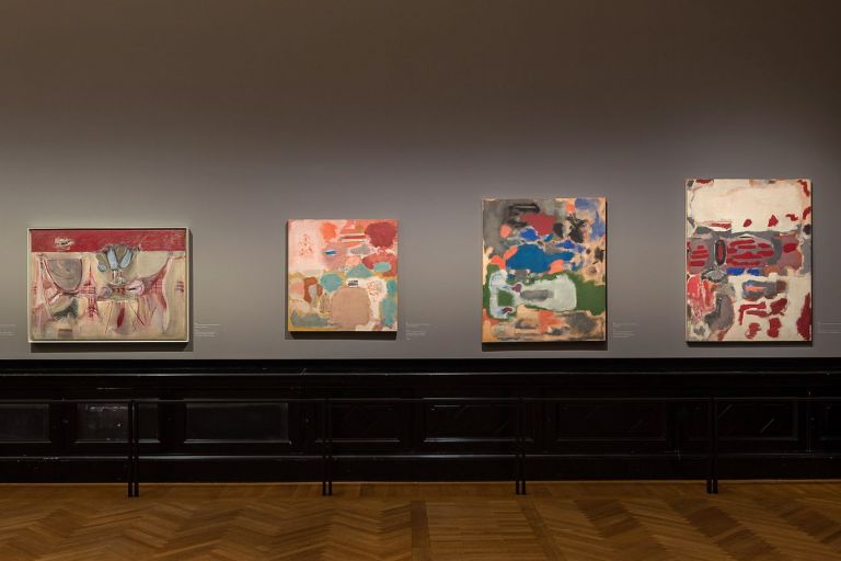 Mark Rothko. Installation view at Kunsthistorisches Museum © 1998 Kate Rothko Prizel & Christopher Rothko_Bildrecht, Wien, 2019. Photo KHM Museumsverband