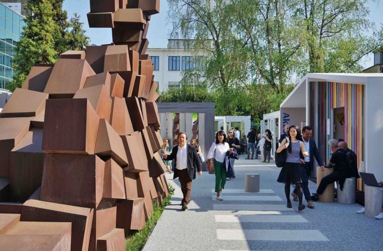 Materials Village, scatto realizzato durante l’edizione 2018 di Superdesign Show
