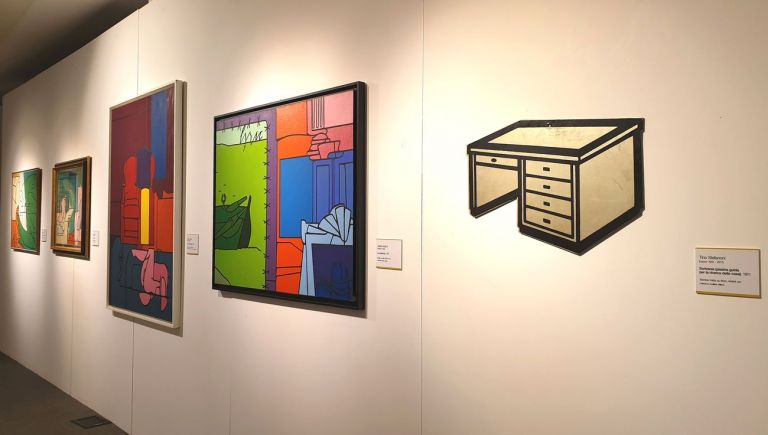 Milano Pop. Exhibition view at Palazzo Lombardia, Milano 2019