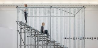Monica Bonvicini, Scale of Things (to come), 2010. Installation view, Europa Endlos, Kunsthal Charlottenborg, 2019. Courtesy Monica Bonvicini. Photo Anders Sune Berg