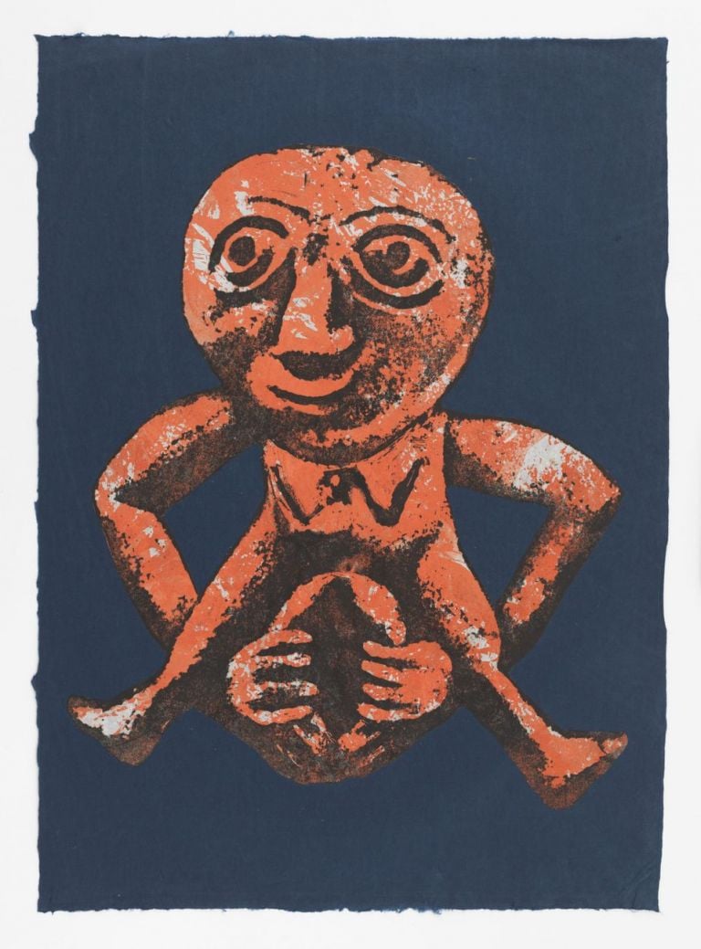 Nancy Spero. Sheela Na Gig. 1991 © 2019 The Nancy Spero and Leon Golub Foundation for the Arts Licensed by VAGA at ARS, NY, courtesy Galerie Lelong & Co. Photo Christopher Burke Studio