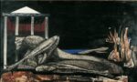 Oscar Dominguez, L’Atlantide, 1950 ca. Musée Goya – Dépôt du CNAP, 1955 © Adagp, Paris, 2018. Photo Ville de Castres – Musée Goya, musée d’art hispanique