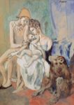 Pablo Picasso, Famille de saltimbanques avec un singe, 1905. Göteborg Konstmuseum © Succession Picasso - 2018, ProLitteris, Zurigo