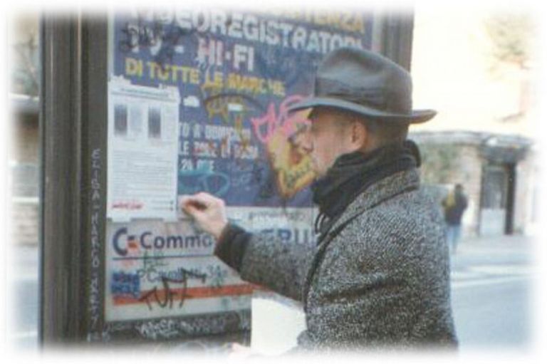 Pino Boresta, P.B.A. – Progetto Biglietto Arte, 1995