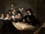 Rembrandt, Lezione di anatomia del dottor Tulp, 1632, olio su tela, 169,5×216,5 cm. Mauritshuis, L'Aia
