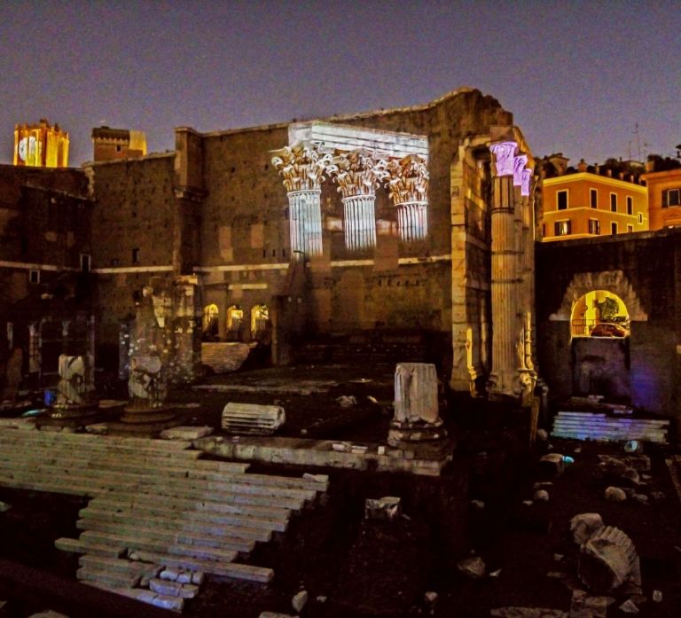 Viaggi nell'Antica Roma. Foro di Augusto, Roma 2019