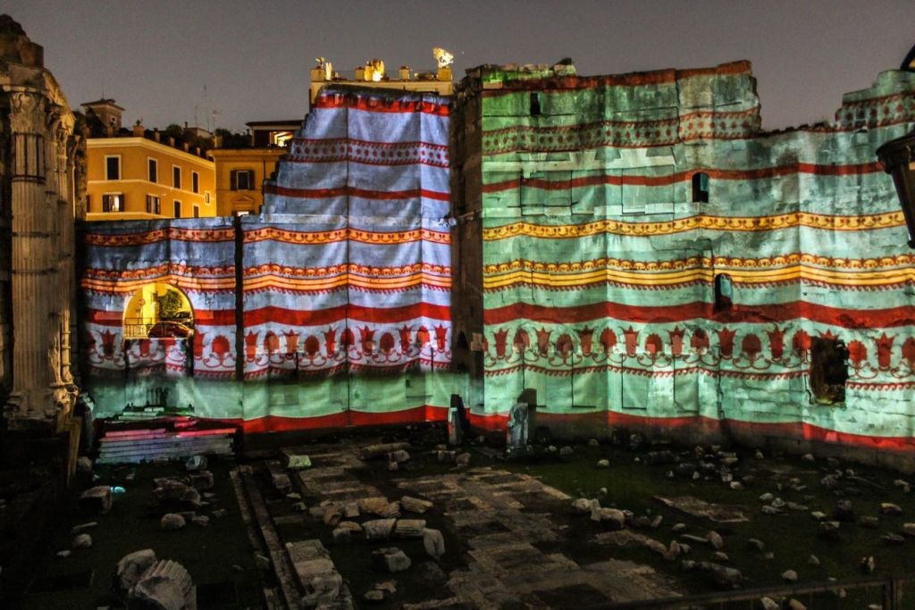 Fori imperiali di Roma. Le nuove video installazioni di Piero Angela