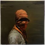 Vincenzo Ferrara, Senza titolo, 2019. 25x25, olio su tela