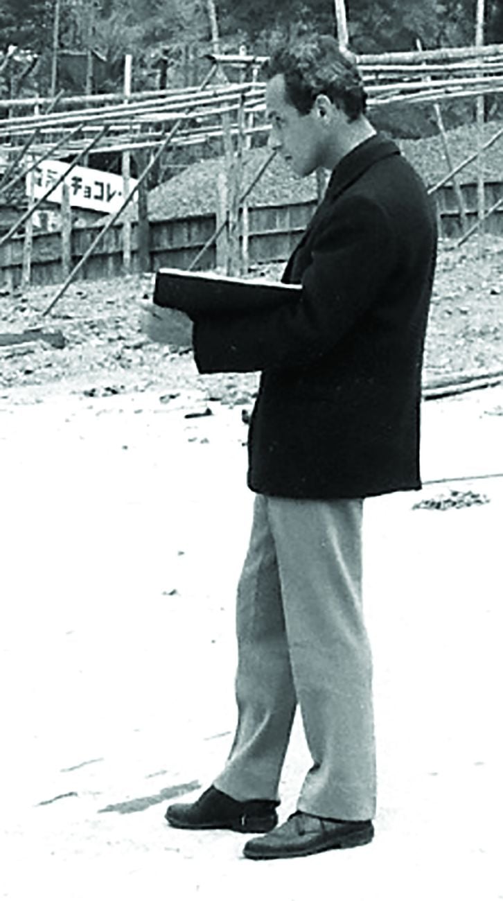 Vittorio Giorgini in Giappone, 1965