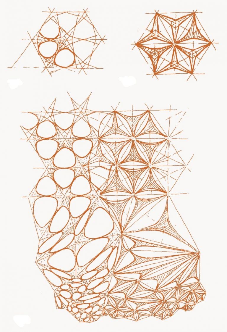 Vittorio Giorgini, prove di trasformazione di sistemi simmetrici in maglie asimmetriche