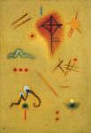 Wassily Kandinsky, Isolatamente, 1930, olio su cartone, cm 70 x 49. Collezione Julien Maeght © Galerie Maeght, Paris