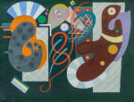 Wassily Kandinsky, Nodo rosso, 1936, olio su tela, cm 89 x 116. Saint Paul de Vence, Fondation Marguerite et Aimé Maeght © Claude Germain Archives Fondation Maeght (France)