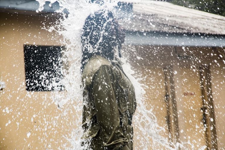 Water Work, 2018 Photo by National Museum Lagos. Courtesy the artist