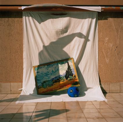 Un'opera del progetto Boys don't cry, Centro Internazionale della Fotografia, Palermo, Cantieri Culturali alla Zisa