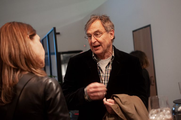 Lancio del nuovo Artribune da Tenhoha, Milano 2019 - Alberto Mugnaini, critico d'arte e designer