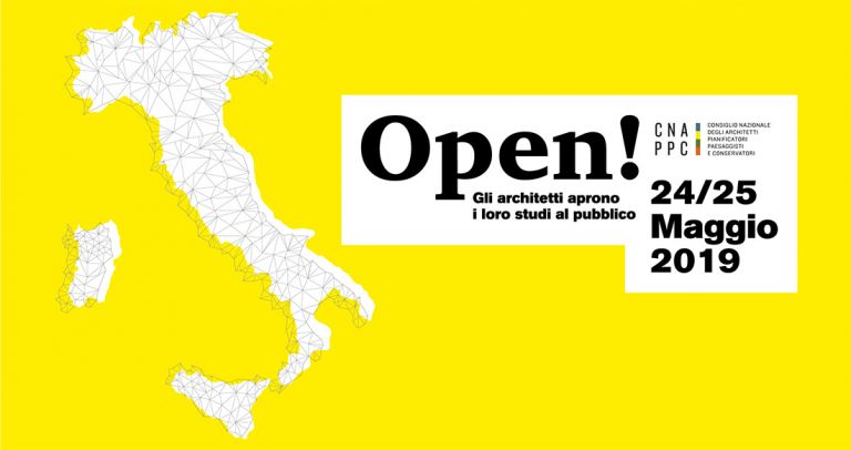 Open studi aperti 2019. Courtesy Consiglio Nazionale Architetti, Pianificatori, Paesaggisti e Conservatori