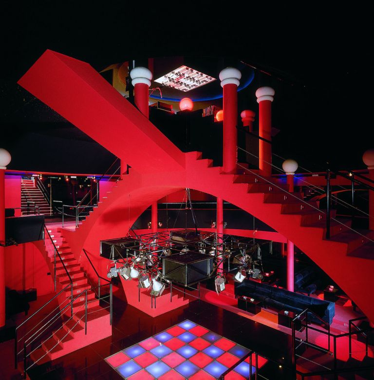 Discoteca Flash Back, Borgo San Dalmazzo, ca. 1972.  Interior Design: Studio65.  © Paolo Mussat Sartor