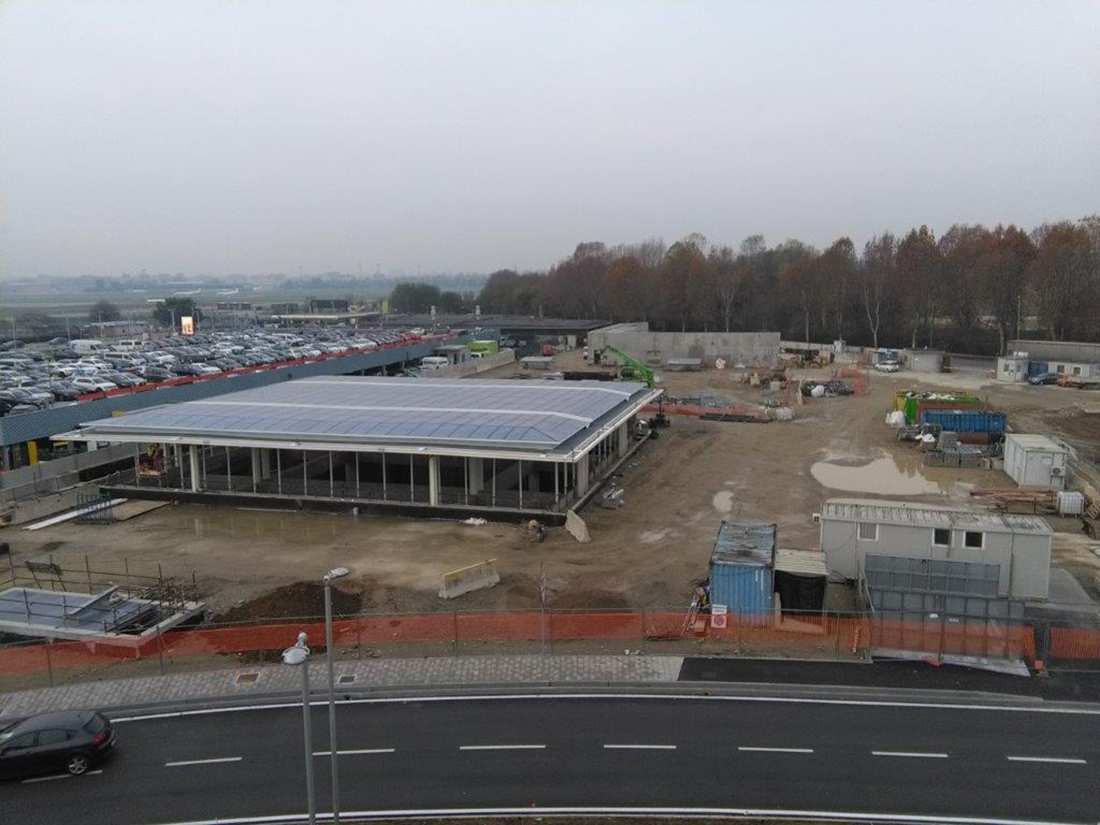 Cantiere M4 Stazione Linate – Photo Courtesy Open House Milano