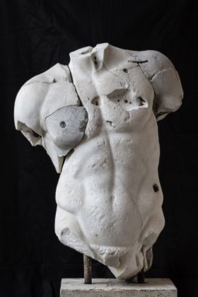 Polykleitan male torso, c. 440‒430 BCE. Richard Norton and A. W. Van Buren Study Collection, American Academy in Rome Image credit: Photograph by Giorgio Benni