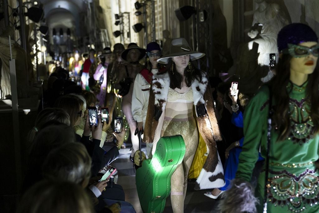 La Cruise Gucci 2020 ai Musei Capitolini: sfilata e festa raccontate da dentro