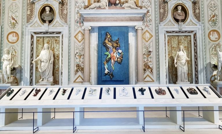 Lucio Fontana, Terra e Oro alla Galleria Borghese di Roma SIAE 2019