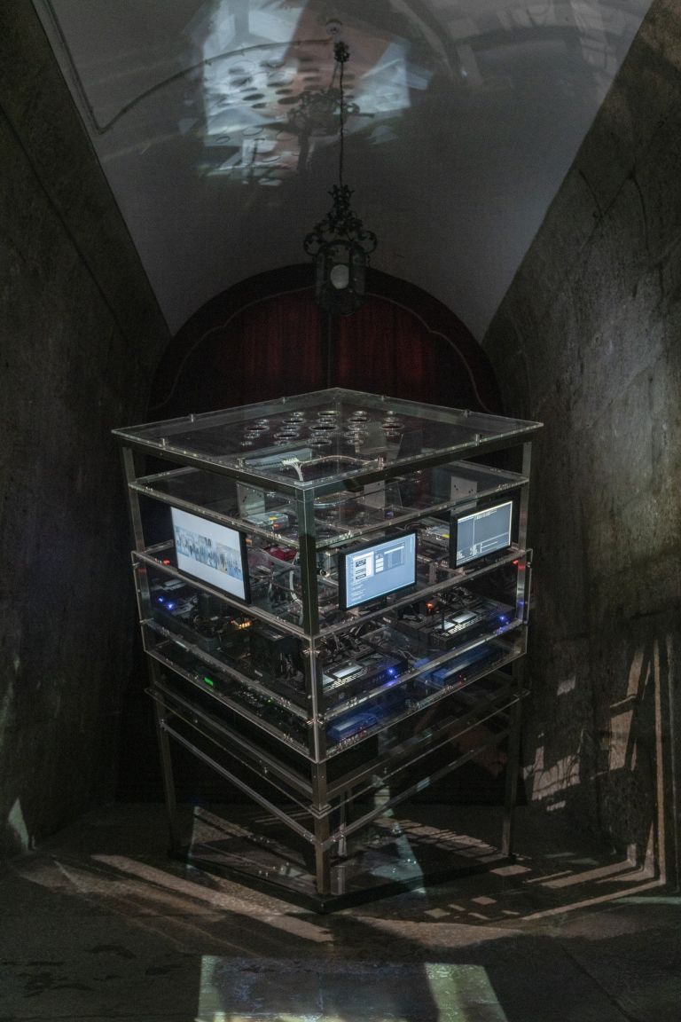 3x3x6, mixed media installation © Shu Lea Cheang. Courtesy of the artist and Taiwan in Venice 2019