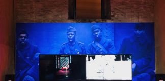 58. Biennale di Venezia. Kahili Joseph, BLKNWS, 2018 ongoing. Photo Marco Enrico Giacomelli