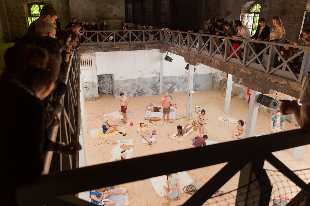 Rugile Barzdziukaite, Vaiva Grainyte, Lina Lapelyte, Sun _ Sea (Marina), opera-performance, Biennale Arte 2019, Venice © Andrej Vasilenko 