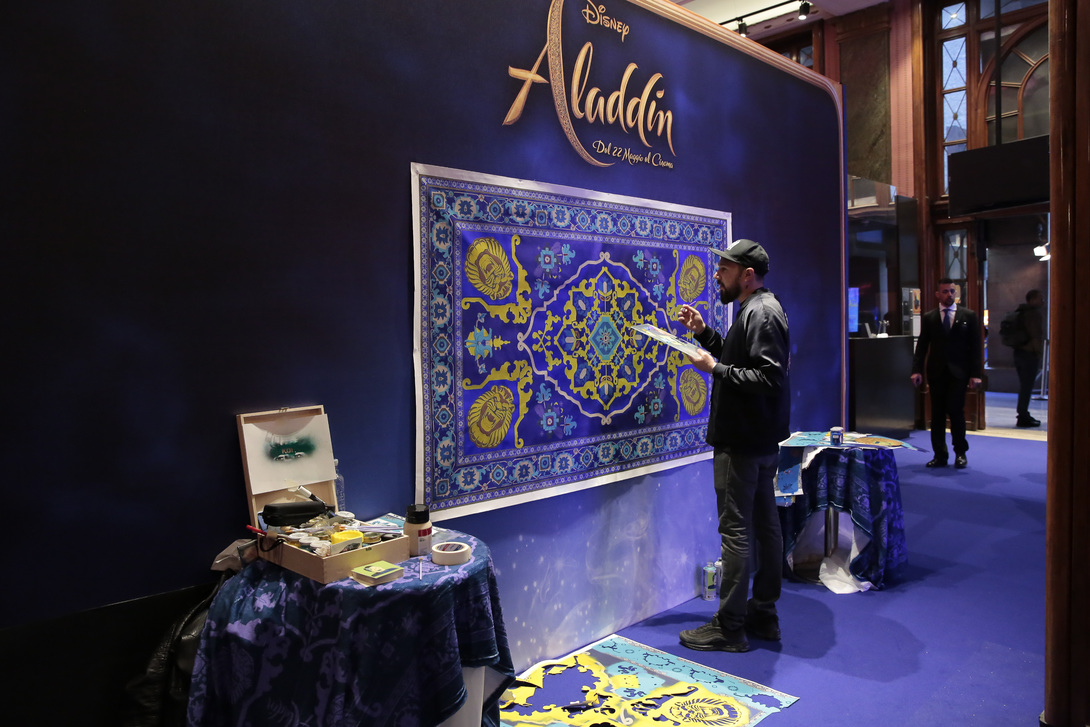 Il tappeto di Aladdin rivisitato da KOI