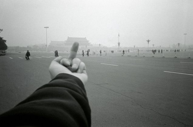 Ai Weiwei, Study of Perspective, 1995 2011, Tiananmen Square, Beijing, 1997