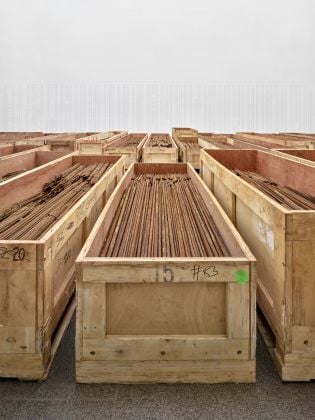 Ai Weiwei, Straight, installation view Kunstsammlung Nordrhein Westfalen, K20, 2019 ph Achim Kukulies