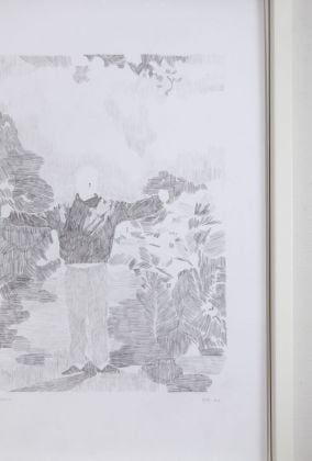 Andrea Carpita, Hidden among the leaves (detail), 2019