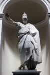 Antonio Canova, Ferdinando IV di Borbone re di Napoli (Ferdinando I re delle Due Sicilie), 1800, marmo, cm 360. Napoli, Museo Archeologico Nazionale