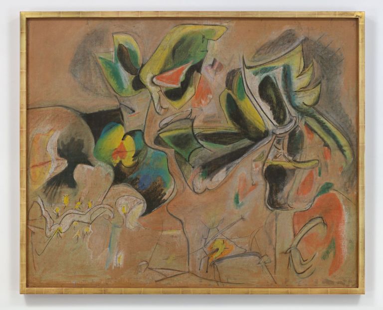 Arshile Gorky, Apple Orchard, 1943-46 ca. Collezione Agnes Gund. Photo Genevieve Hanson