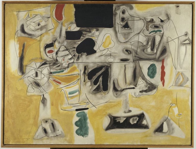 Arshile Gorky, Landscape Table, 1945. Paris, Centre Pompidou, Musée national d'art moderne