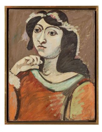 Arshile Gorky, Portrait of Ahko, 1937 ca. Collezione privata