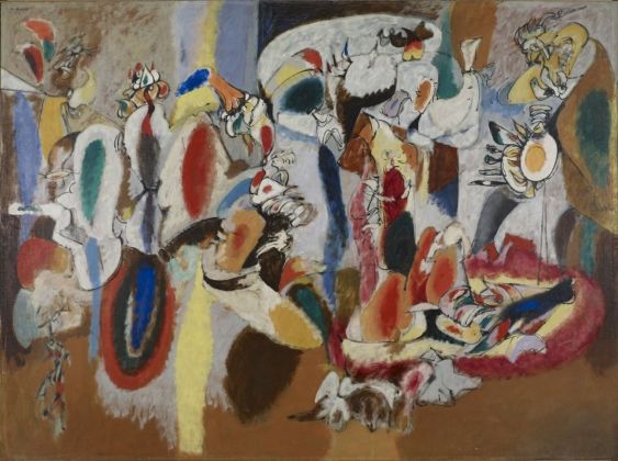 Arshile Gorky, The Liver is the Cock’s Comb, 1944. Buffalo, New York, Collection Albright Knox Art Gallery