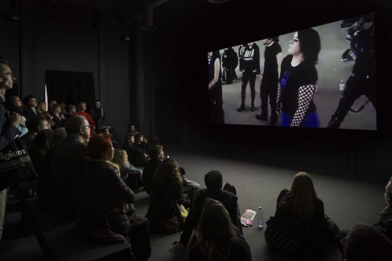 Arthur Jafa, The White Album, 2018. Installation view at 58. Biennale d'Arte di Venezia