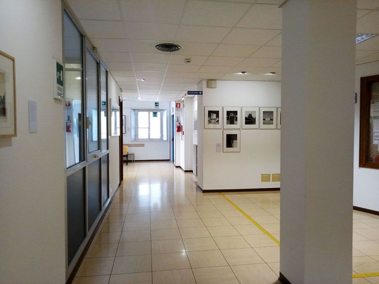 Battiti nel Paesaggio. Installation view at Ospedale Ca’ Foncello, Reparto di Cardiologia, Treviso