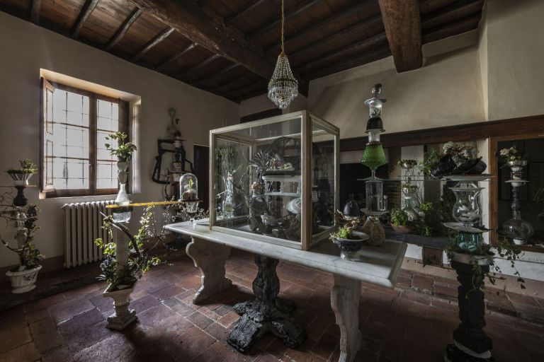 Chiara Bettazzi, installation view at Castello di Ama, 2019, photo Alessandro Moggi