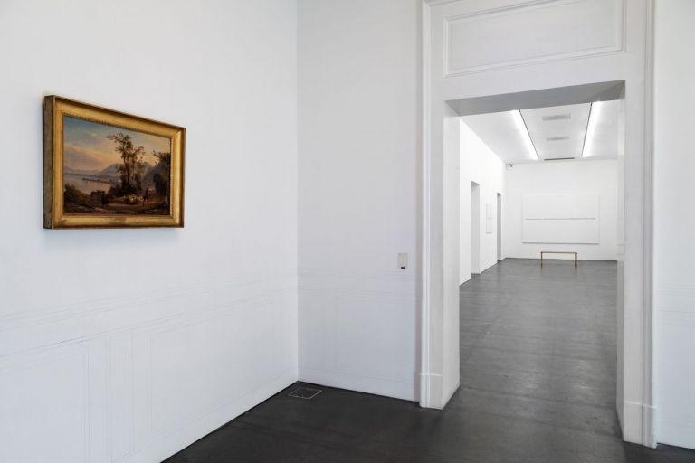 Domenico Antonio Mancini. Landscapes. Installation view at Galleria Lia Rumma, Napoli 2019. Photo credit © Danilo Donzelli  Domenico Antonio Mancini. Courtesy Museo Civico Filangieri. Courtesy Galleria Lia Rumma, Milano-Napoli