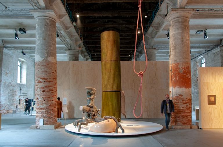 Immagini dalle Corderie dell'Arsenale. ph. Irene Fanizza