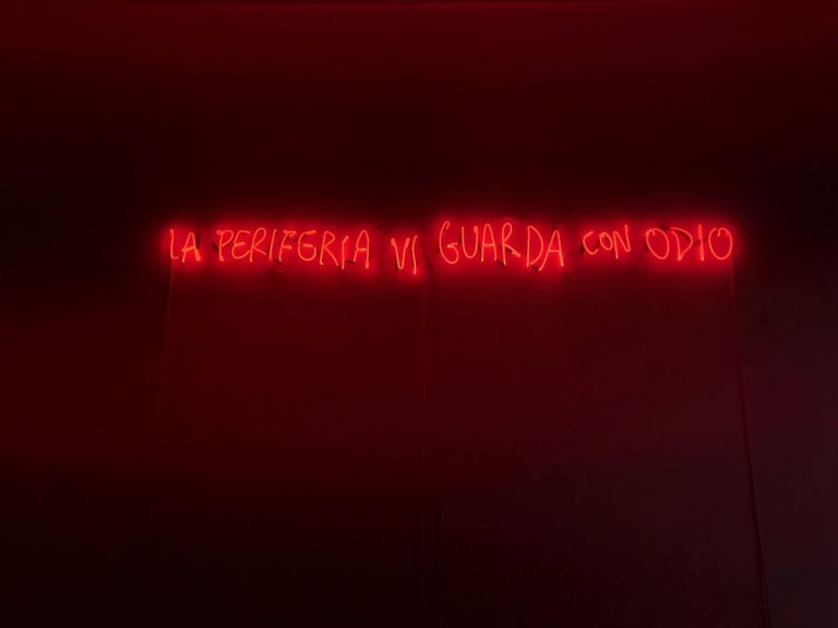 Domenico Antonio Mancini, La periferia vi guarda con odio, 2019. Courtesy Galleria Lia Rumma, Milano Napoli