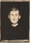 Edvard Munch (1863 1944). Self Portrait, 1895. © The Trustees of the British Museum