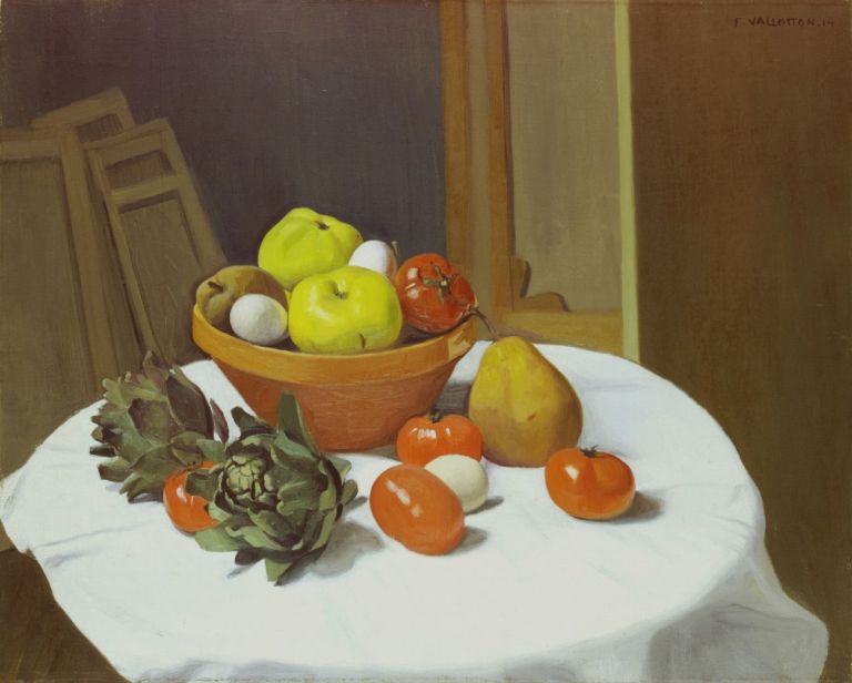 Félix Vallotton, Nature morte (Natura morta), 1914, oIio su tela, 65.5 x 81.3 cm, Musée cantonal des Beaux-Arts, Lausanne © Musée cantonal des Beaux-Arts, Lausanne, photo Jean-Claude Ducret