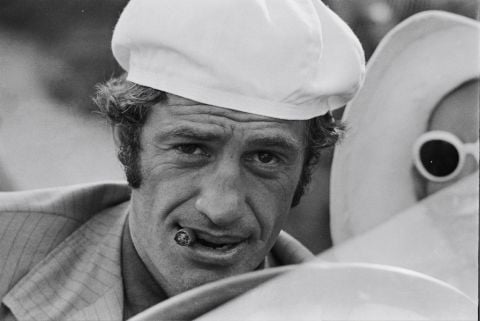 Jean-Paul Belmondo On The Set Of "Borsalino" By Jacques Deray In Marseille, France In 1970.