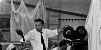 Gideon Bachmann, Fellini sul set di 8 ½, 1963. Cinemazero Images – Pordenone