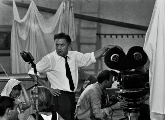 Gideon Bachmann, Fellini sul set di 8 ½, 1963. Cinemazero Images – Pordenone